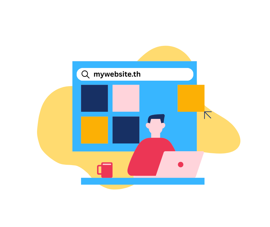 news/content/01M0YYWDWYDEY9YQH6JDV4RFX2.png ทำไม creator และ influencer ต้องมีเว็บไซต์ .th ของตัวเอง